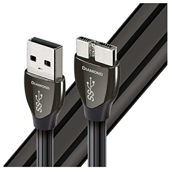 カーキ×インディゴ AudioQuest ダイヤモンド USBケーブル1.5 M USB 3.0 マイクロ並行輸入 通販 