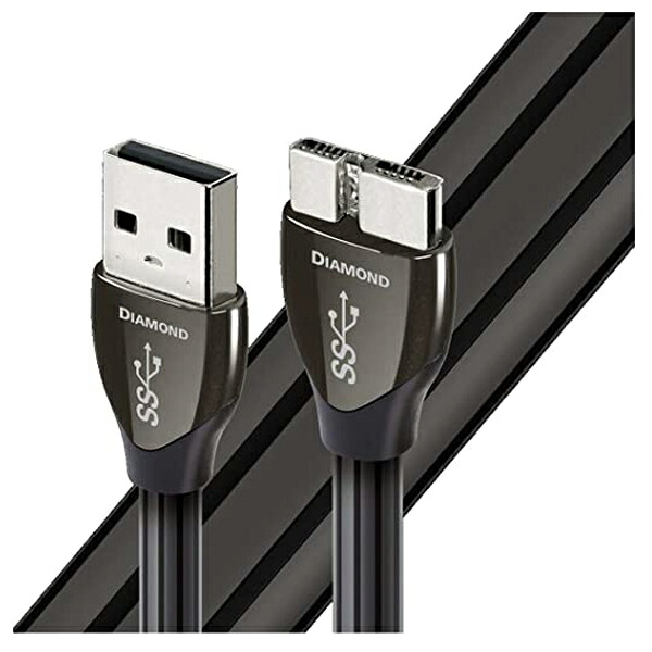 AudioQuest(オーディオクエスト) / DIAMOND 3m (ダイヤモンド) micro B to A (USBDIA303MI) / USB 3.0ケーブル新生活応援|ミュージックハウス フレンズ