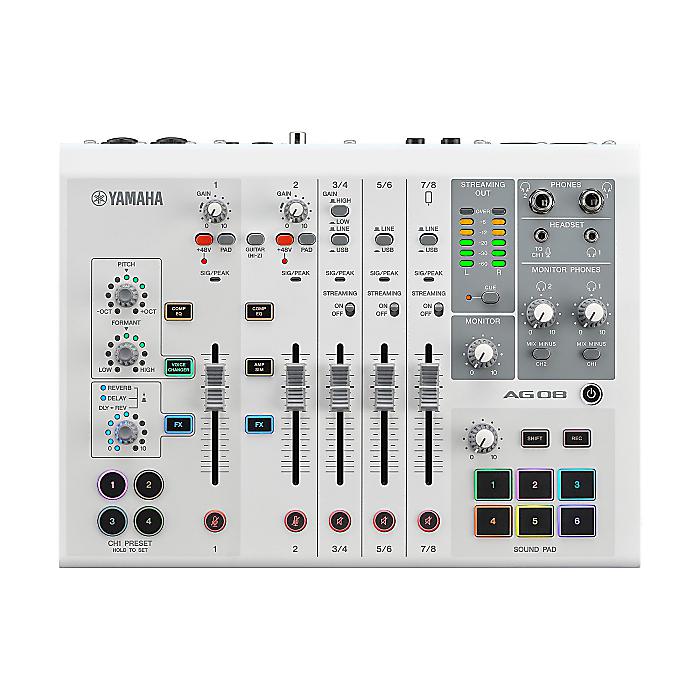 YAMAHA(ヤマハ) /AG08W 8チャンネルライブストリーミングミキサー【AGシリーズフラッグシップモデル】【次回納期未定】