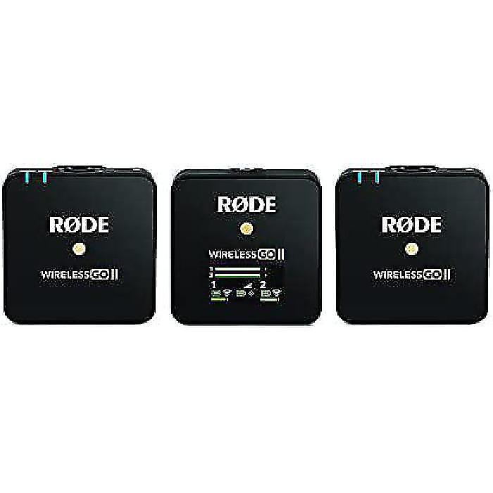 Rode Wireless GO II ワイヤレスマイクシステム 小型 デュアルチャンネル対応夏休スペシャル
