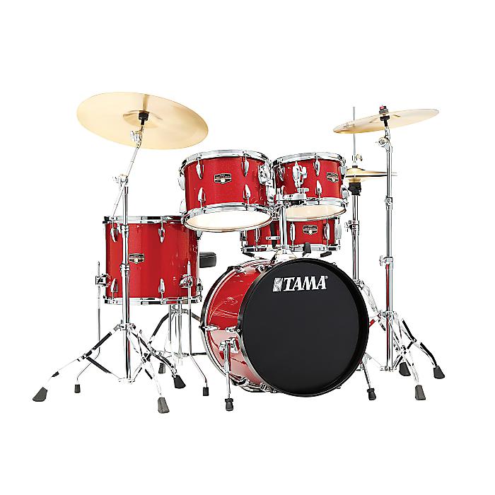 大特典付 【サイレントパックプレゼント！-数量限定9/30まで】TAMA(タマ) / Imperialstar 18&rdquo;バスドラムキット シンバル付き BRM(バーント・レッド・ミスト)【IP58H6RC-BRM】新生活応援｜ミュージックハウス フレンズ