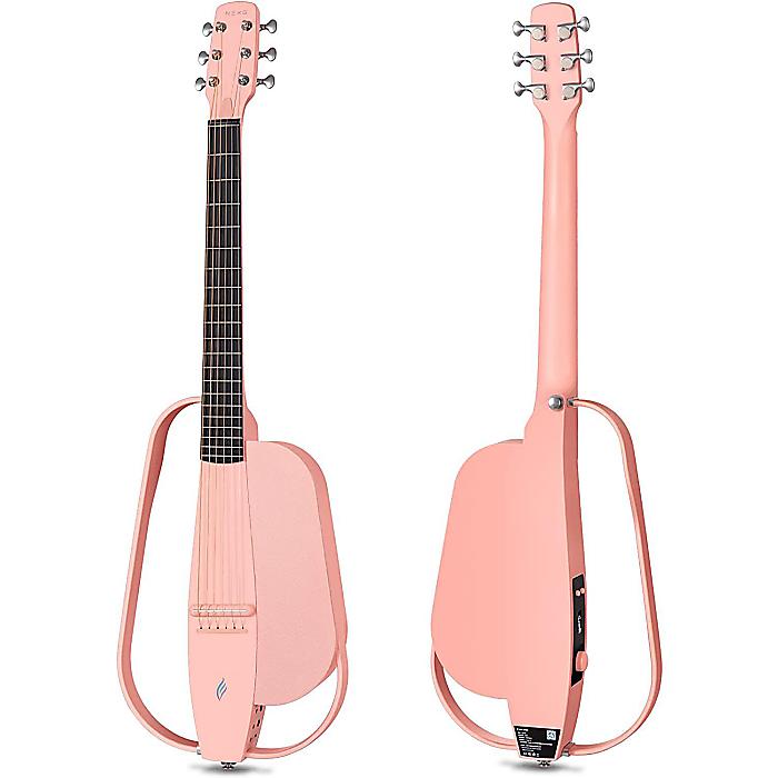 Enya Guitars(エンヤ ギターズ) / NEXG PINK(ピンク) / スマート・オーディオ・ギター夏休スペシャル|ミュージックハウス フレンズ
