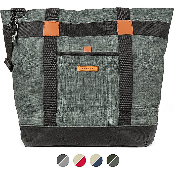 Gramercy / ソフトクーラーバッグ 10ガロン(約38L) Black / 断熱 ポータブル 軽量 折りたたみ式 キャンプ 旅行 買い物 ビーチ夏休スペシャル