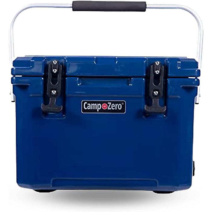 CAMP-ZERO / プレミアムクーラー クーラーボックス 20L ネイビーブルー / ロトモールド ドライアイス対応 カップホルダー内蔵 キャンプ ビーチ アウトドア 釣り スポーツ夏休スペシャル｜ミュージックハウス フレンズ