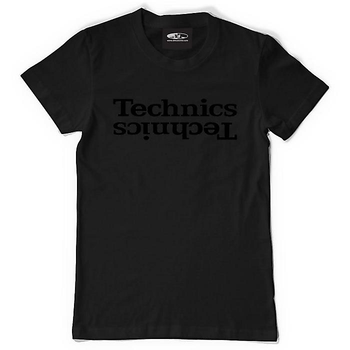 DMC(ディーエムシー) / T101AB TECHNICS ALL BLACK EDITION (BLACK GLOSS/ BLACK MATT ) XL - Tシャツ -夏休スペシャル