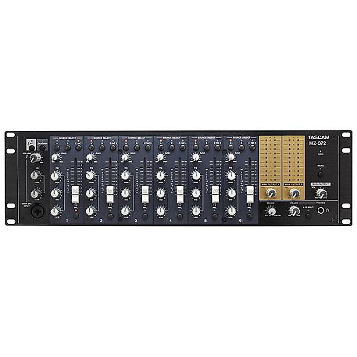 TASCAM ( タスカム ) / MZ-372 ラックマウントミキサー夏休スペシャル｜ミュージックハウス フレンズ