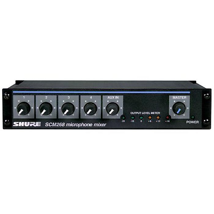 SHURE ( シュア ) / SCM268 4chマイクロホン・ミキサー夏休スペシャル