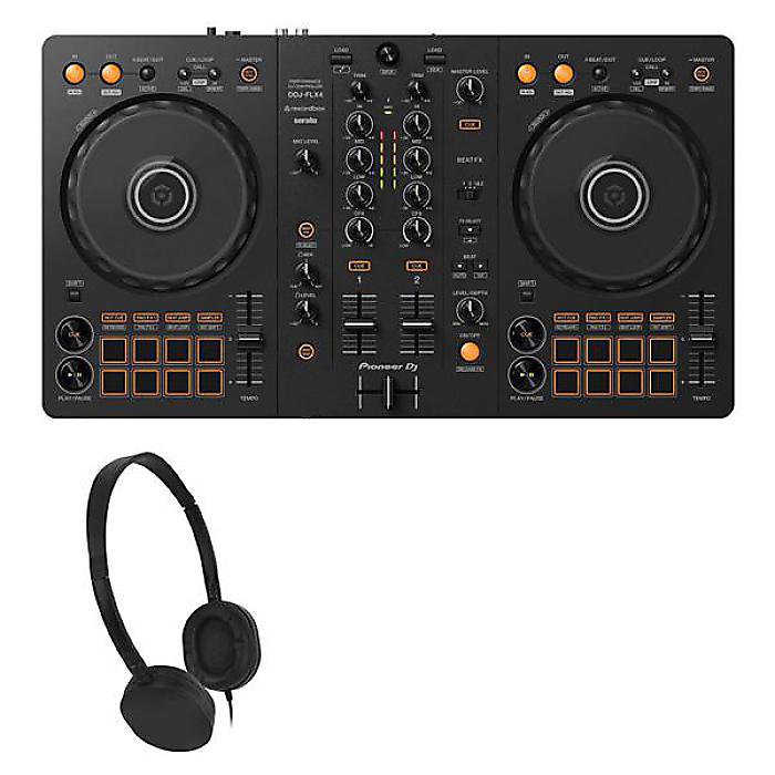 1大特典付 Pioneer DJ(パイオニア) / DDJ-FLX4 ヘッドホン(WH1-black)セット【rekordbox dj 無償】新生活応援｜ミュージックハウス フレンズ