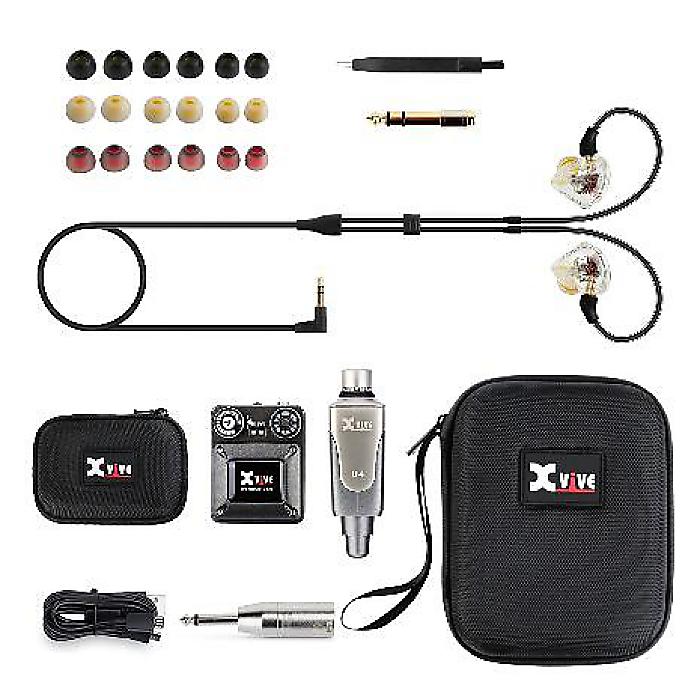 Xvive U4R4 ワイヤレスインイヤーモニターシステム Amazon.co.jp: Xvive U4R4 エックスバイブ インイヤーモニター