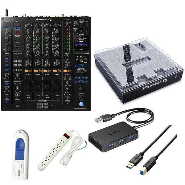 7大特典付 Pioneer DJ(パイオニア) / DJM-A9 デッキセーバーセット【マグネット付USBハブ付属】新生活応援｜ミュージックハウス フレンズ
