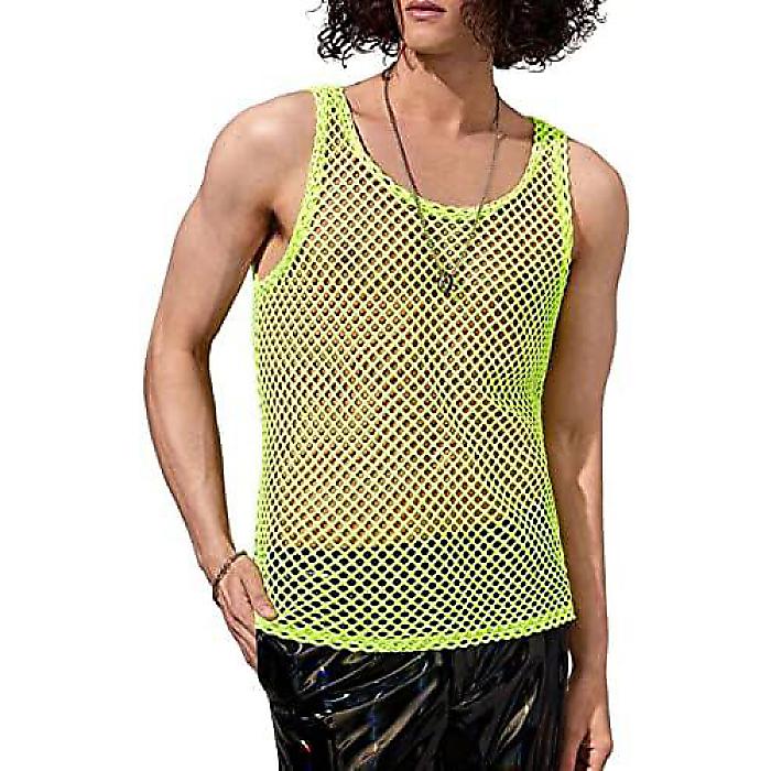 楽天市場】Verdusa / 網シャツ ライムグリーン メンズ Sサイズ