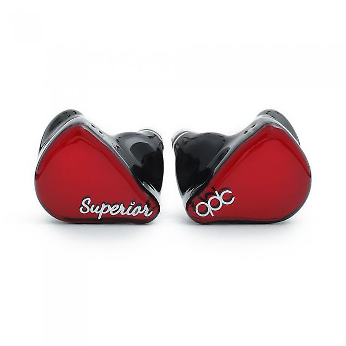 QDC(キューディーシー) / SUPERIOR (スーペリア) Vermilion Red [QDC-SUPERIOR-RD] - カナル型イヤ電話機 -夏休特別