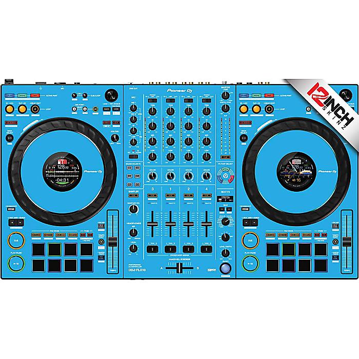 【ライトブルー】12inch SKINZ / Pioneer DDJ-FLX10 Skinz - Colors【LITE BLUE】夏休スペシャル 17,002円
