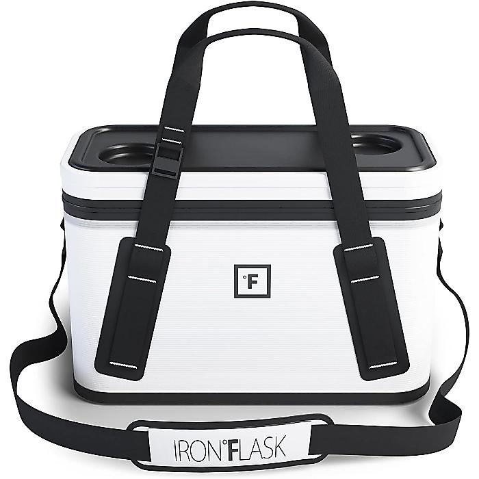 Iron °Flask(アイアン・フラスク)/ ソフトクーラーバッグ / 大静電容量312L大きさ【白いこと】夏休特別