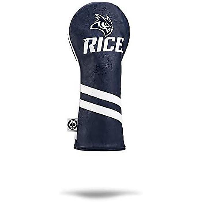 Pins \u0026 Aces Rice University Owls Head Cover - NCAA 堅苦しさ使用許可品、ツアークオリティのゴルフ野球クラブ覆いかぶせる夏休特別