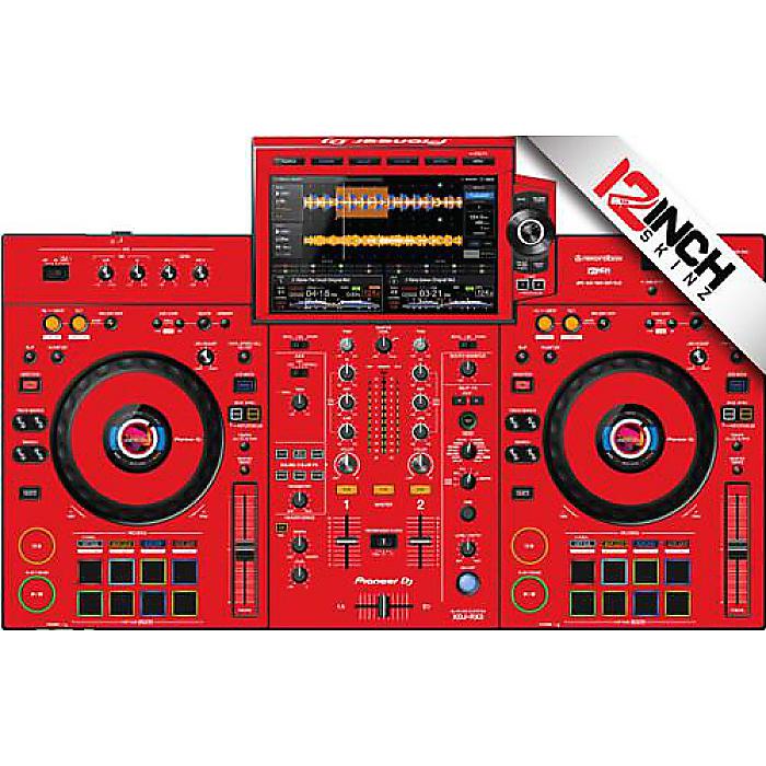 12inch SKINZ / XDJ-RX3 Skinz (レッド) 【XDJ-RX3用スキン】ブラックフライデー