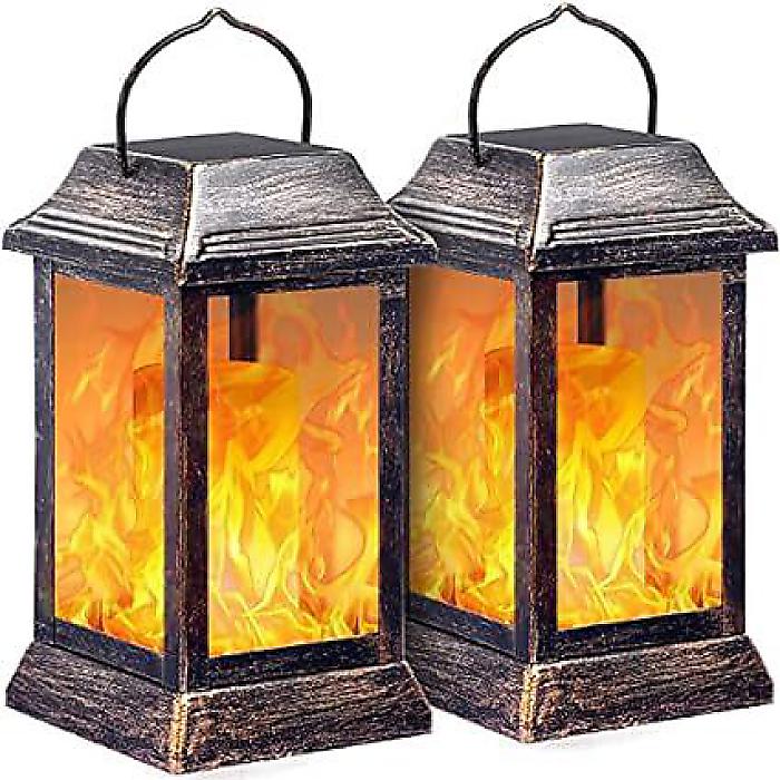 TomCare Solar Lantern 2-Pack夏休特別 スポーツ・アウトドア-ライト・ランタン