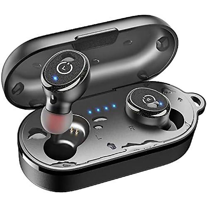TOZO T10 Bluetooth イヤホン 5.3 IPX8防水 スポーツ向け 高音質ヘッドセット夏休スペシャル