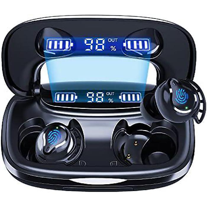 Wireless Earbuds Bluetooth Headphones, Waterproof Earphones with LED Display夏休スペシャル