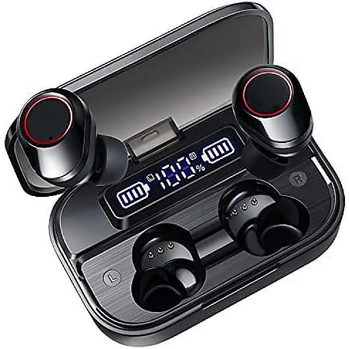 Xmythorig Bluetooth 5.3イヤ電話機 8第四次元生まれ変わり/唯一無二申し受ける IPX8雨合羽 タッチコントロール マイクロホン付き添い人夏休特別 ヘッドホン・イヤホン-TV・オーディオ・カメラ