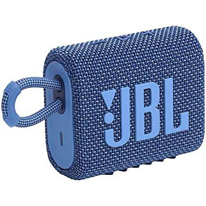 JBL Go 3: Bluetooth Speaker, Portable, Waterproof - Blue夏休スペシャル|ミュージックハウス フレンズ