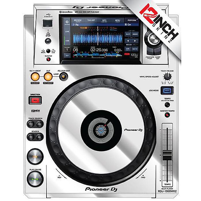 12inch SKINZ / Skinz (MR/SILVR) 有りの実（2枚仕掛ける）メタリック遣りかた【 XDJ-1000MK2用人はだ】夏休特別