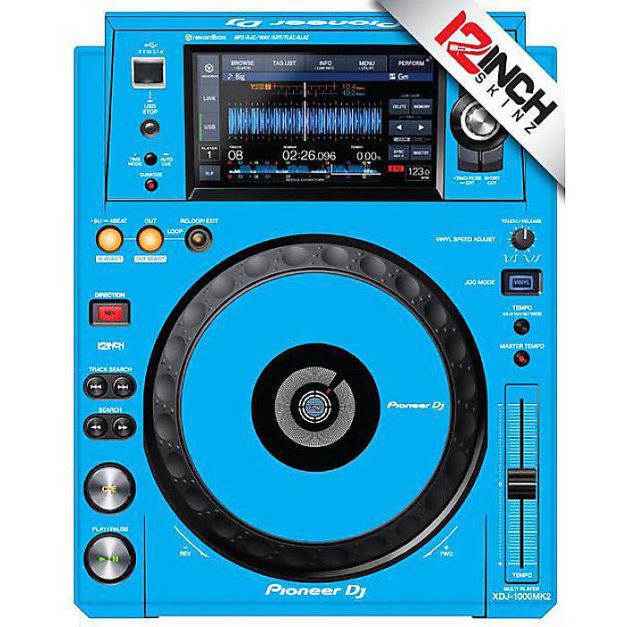 12inch SKINZ / Skinz (LTBLU) 有りの実（2枚仕掛ける）【 XDJ-1000MK2用人はだ】夏休特別