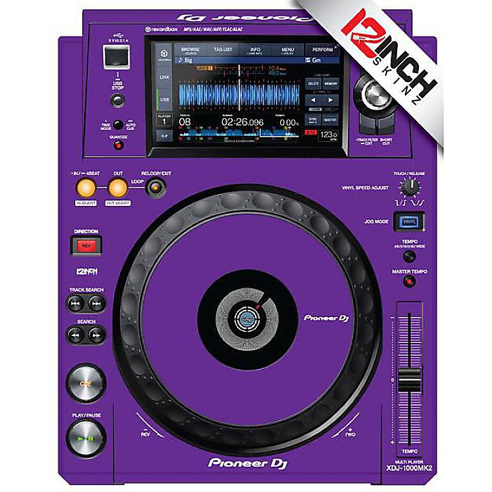 12inch SKINZ / Skinz (PURP) 有りの実（2枚仕掛ける）【 XDJ-1000MK2用人はだ】夏休特別