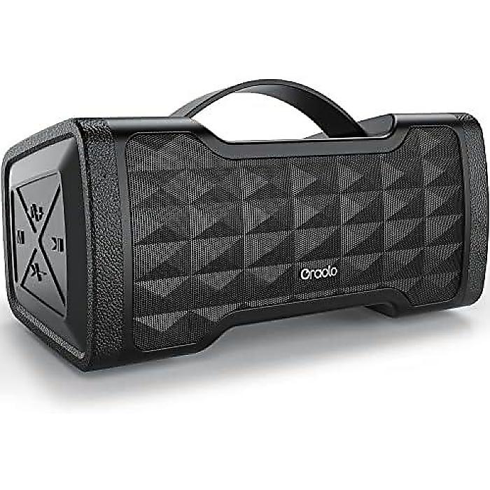 オラオロ Bluetooth スピーカー 充実 40W ワイヤレス ポータブル ステレオ サウンド、IPX6防水、USB/AUX入力対応、内蔵マイク付き、ホームパーティー アウトドア向け夏休スペシャル