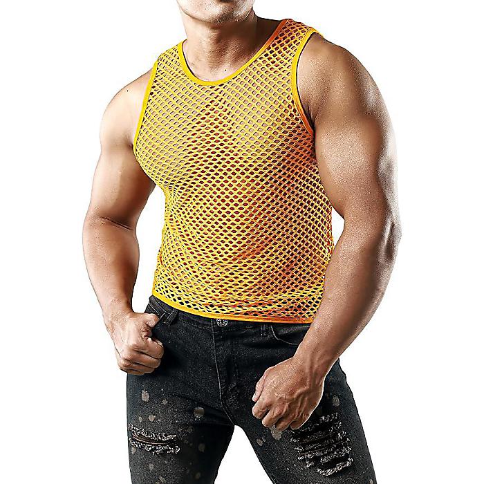 楽天市場】JOGAL / 網シャツ レッド (メンズ/XLサイズ) メッシュ