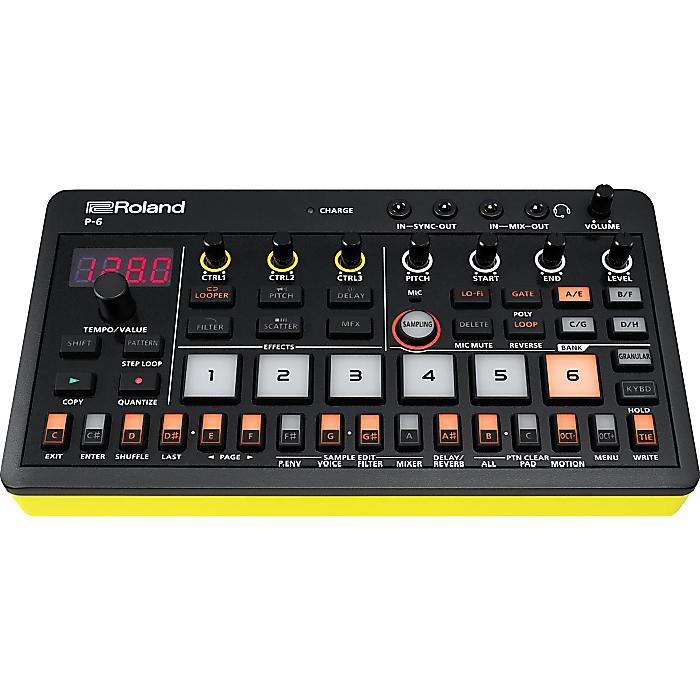 Roland(ローランド) / AIRA Compact P-6 CREATIVE SAMPLER コンパクト・サンプラー ハロウィーンセール/ハロウィングッズ｜ミュージックハウス フレンズ