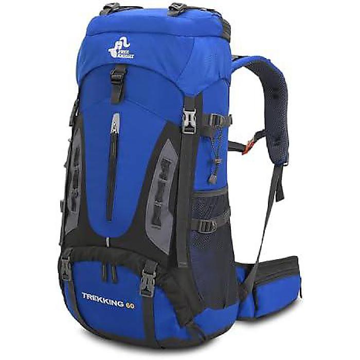 Bseash 60L 雨合羽ハイキングキャンプバックパック「青天井」レインカバー\u0026軽さアウトドア運動競技旅するデイパック（クライミング周遊旅行用）夏休特別