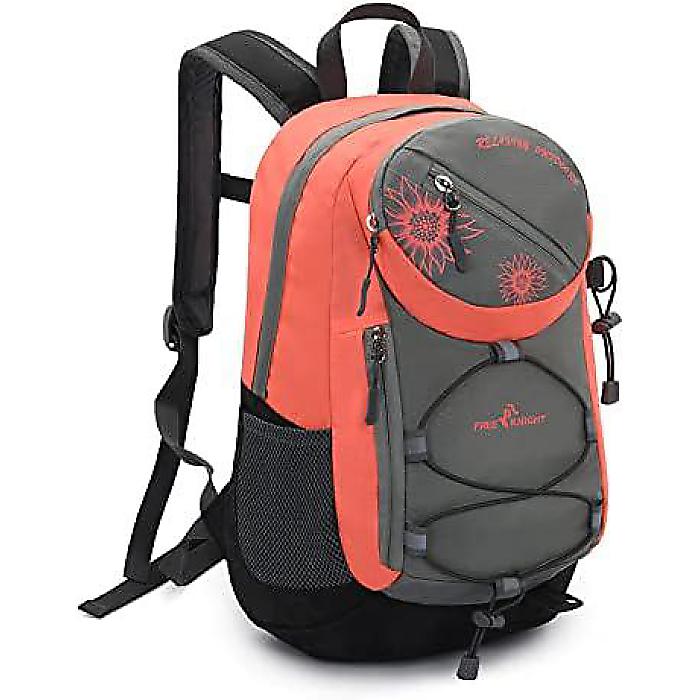 Bseash 20L 山岳(ヤマガタ) ウォータープルーフ アウトドアスポーツ ハイキングバックパック「スモールサイズ」 軽量トラベルデイパック 子供用 男女兼用 サイクリング キャンプ(オレンジピンク)夏休スペシャル