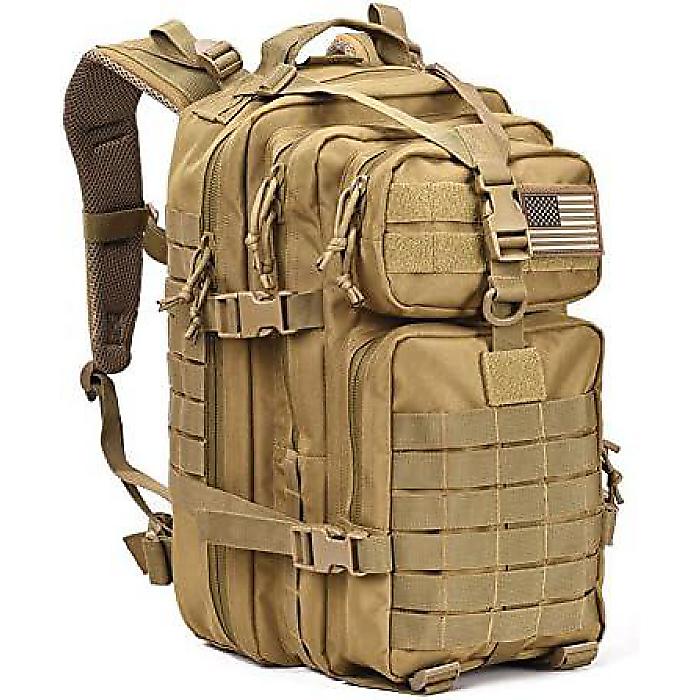 軍用タクティカルアサルトパック うしろ側風呂敷き包み(正規陸軍作りつける) アウトドアハイキングキャンプトレッキングハンティング向け 小型背嚢 赤銅色夏休特別