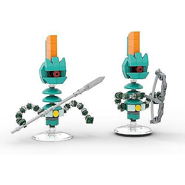 POP BLOCKS 森の秘密基地 P10000 THE MONSTERS Forest Secret Base