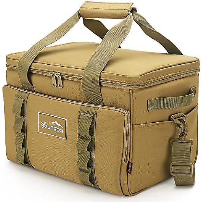 Cooler Bag 48-Can Insulated Large Collapsible Travel Bags 32L for Picnic Waterproof Camping, Beach, Fishing, Outdoor - 32 Quart夏休特別