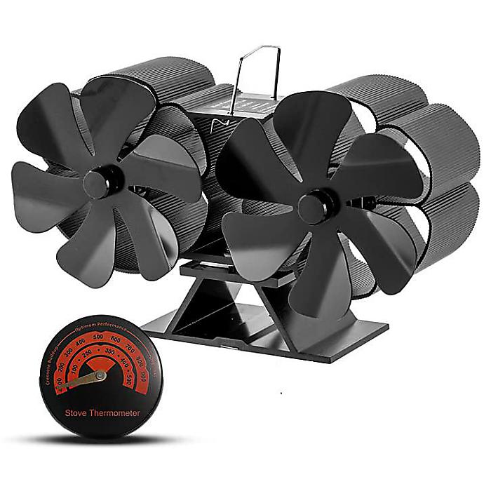 【楽天市場】Geciliaoran Wood Stove Fan Heat Powered(ジェシリアランウッドストーブファンヒートパワード