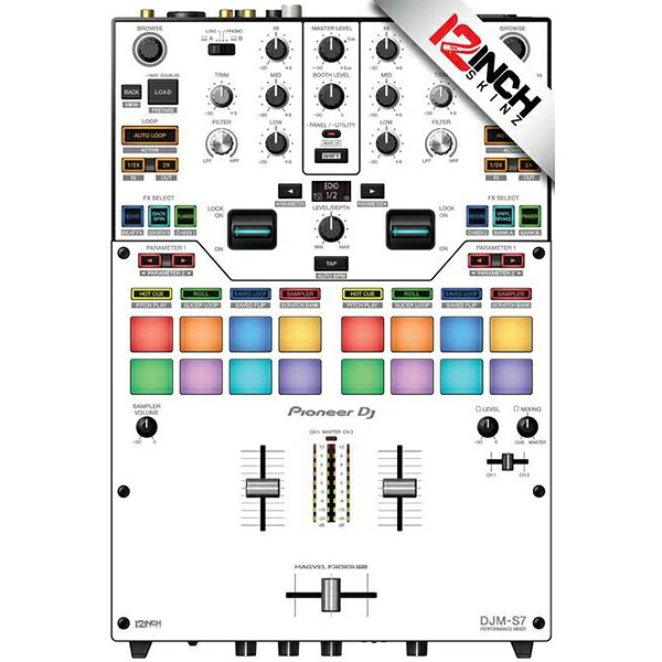 12inch SKINZ / WHT/GRY / Pioneer DJM-S7用 スキン夏休スペシャル 9,752円