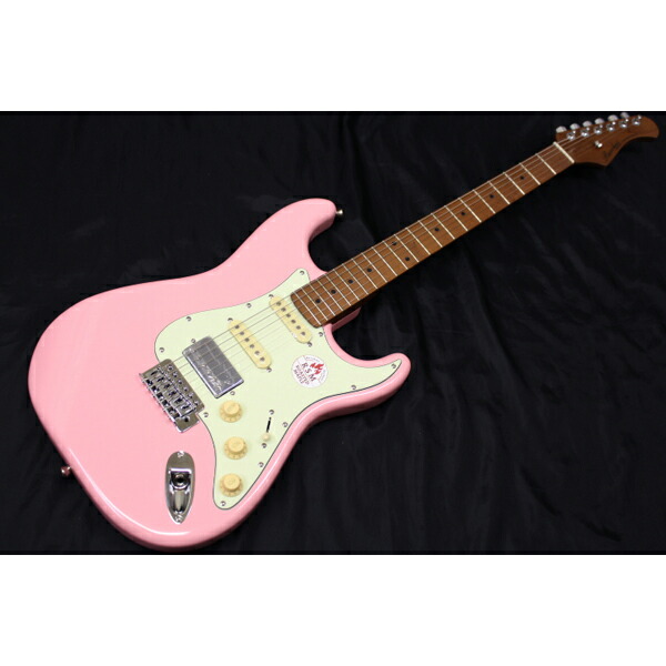 Bacchus BST-2-RSM/M 3TS ローステッドメイプルネック Bacchus BST-2-RSM/M エレキギター初心者14点セット 【充電式