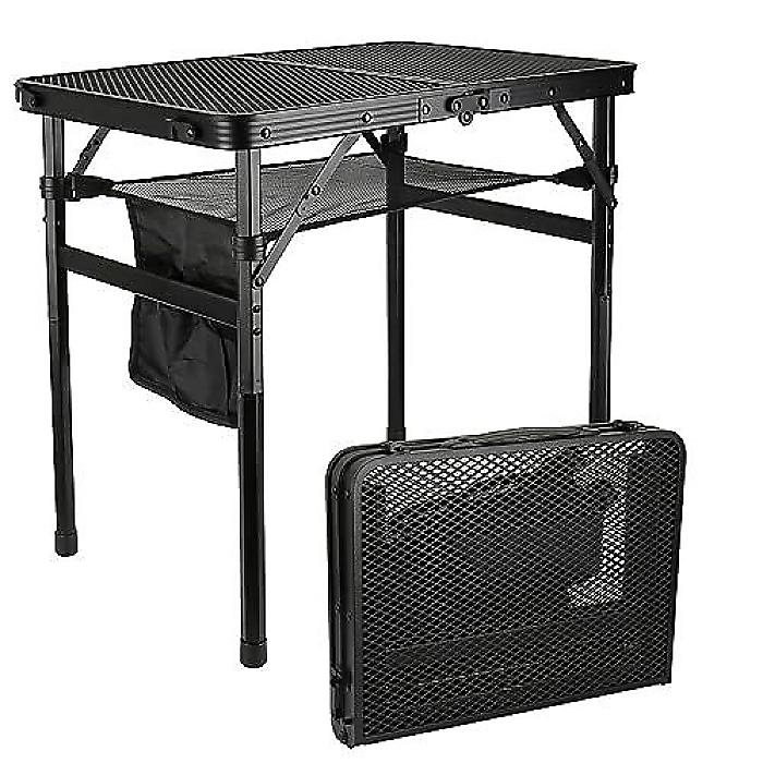 Camping Table(キャンプテーブル) + メッシュバッグのポータブルテーブル夏休スペシャル｜ミュージックハウス フレンズ