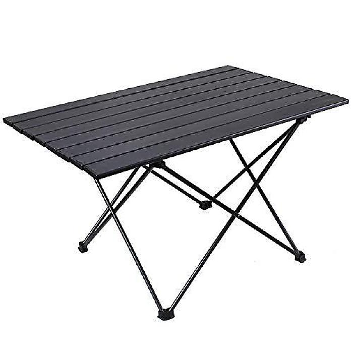 RISEPRO アルミ製テーブル 68 X 46 X 40cm キャスリングバッグ付き 野外キャンプ・ピクニック・料理・ビーチ・ハイキング・釣りに最適、持ち運び簡単の折り畳みテーブル夏休スペシャル