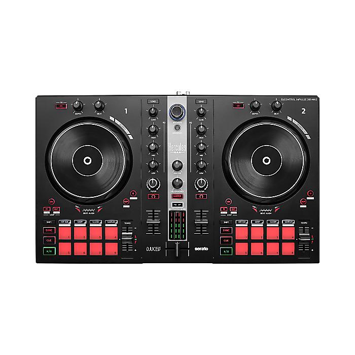2大特典付 Hercules(ハーキューリース) / DJControl Inpulse 300 MK2 / 2デッキUSB DJコントローラー【Serato DJ Lite,DJUCED対応】新生活応援