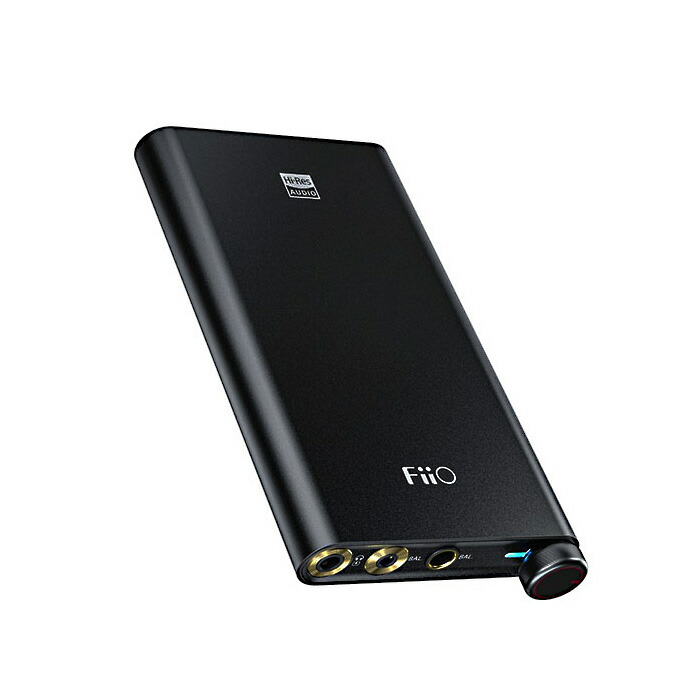 フィーオ FiiO ポータブルヘッドホンアンプ USB-C端子 ブラック