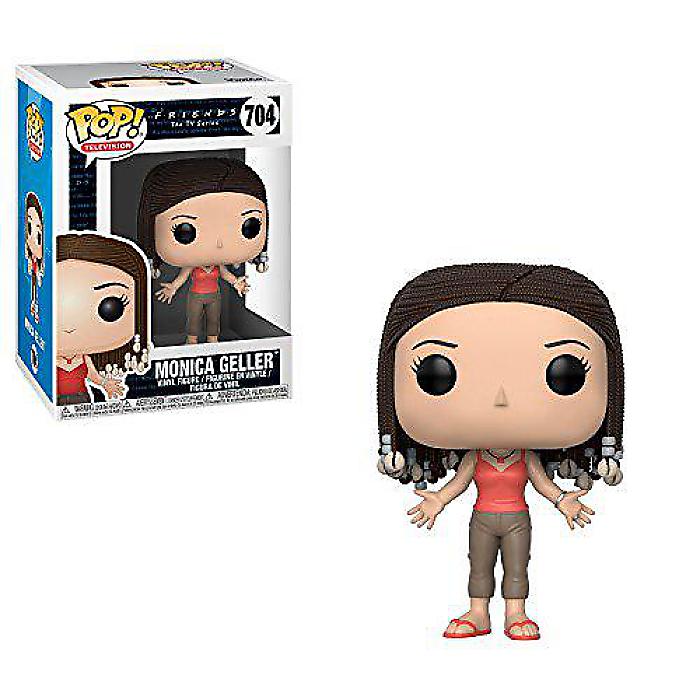 Funko Pop! Friends – Monica Geller Version Chase Tresses – Vinyle édition Limitée – Collection TV S2