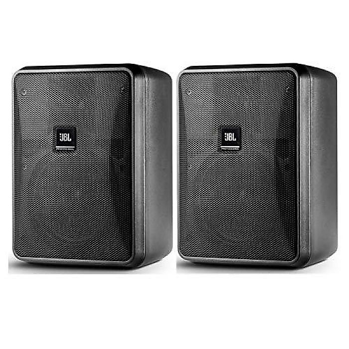 JBL Professional Control 25-1(ジェイビーエルプロフェッショナルコントロール25-1) インドア/アウトドア用コンパクトバックグラウンド/フォアグラウンドスピーカー「ブラック」ペア販売夏休スペシャル