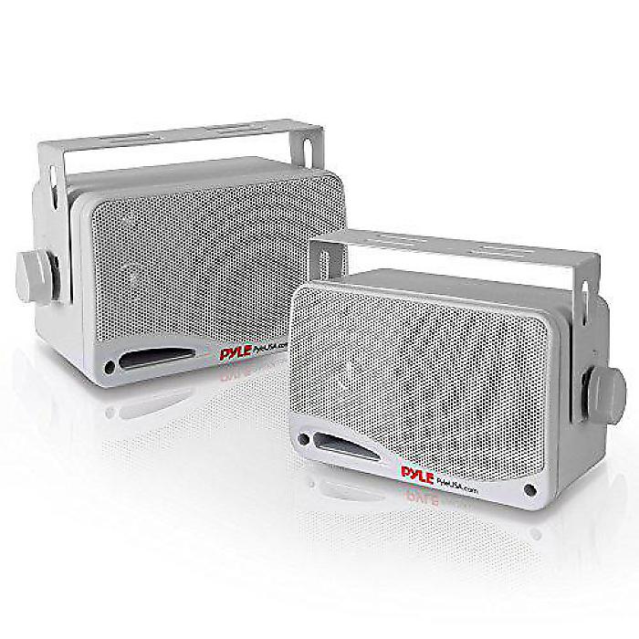 Sound Around(サウンドアラウンド) ホワイト(型番:PDWR42WBT) アウトドアスピーカー2個セット 200W 最大出力 1.8ポンド 中国製夏休スペシャル 18,217円