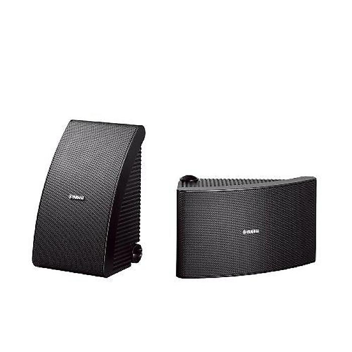 ヤマハ NS-AWS592BL 150W 6.5in玉蜀黍 インドア/アウトドア オールウェザースピーカー（1対、黒いこと）夏休特別