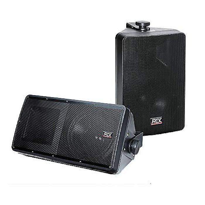 MTX Audio(エムティーエックスオーディオ) AW82B 8インチ2ウェイオールウェザースピーカー(ブラック)夏休スペシャル