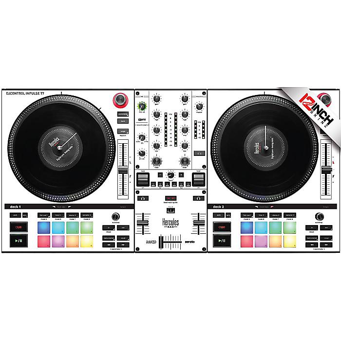 【ブラック/ホワイト】12inch SKINZ / Hercules DJControl Inpulse T7 Skinz - Colors夏休スペシャル 24,074円