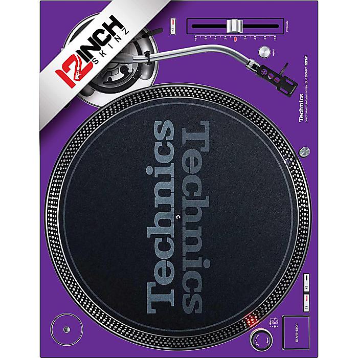 【パープル】12inch SKINZ /Technics 1200MK7 Skinz (SINGLE) - Colors夏休スペシャル